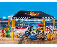 PLAYMOBIL Pokaz kaskaderski: Namiot serwisowy - 1014270 - zdjęcie 3